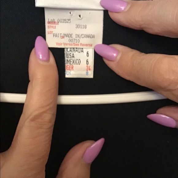 Joseph Ribkoff Little black jacket - Picture 3 of 4